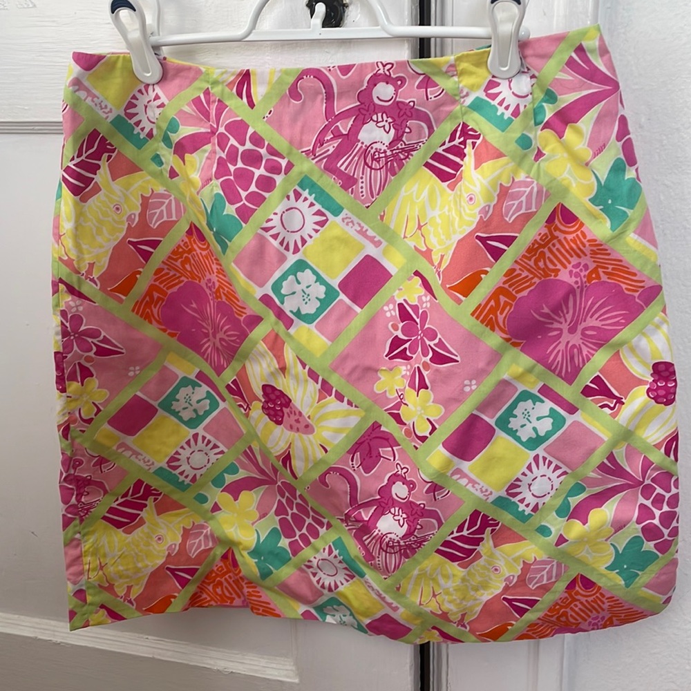 Lilly Pulitzer Print Skirt